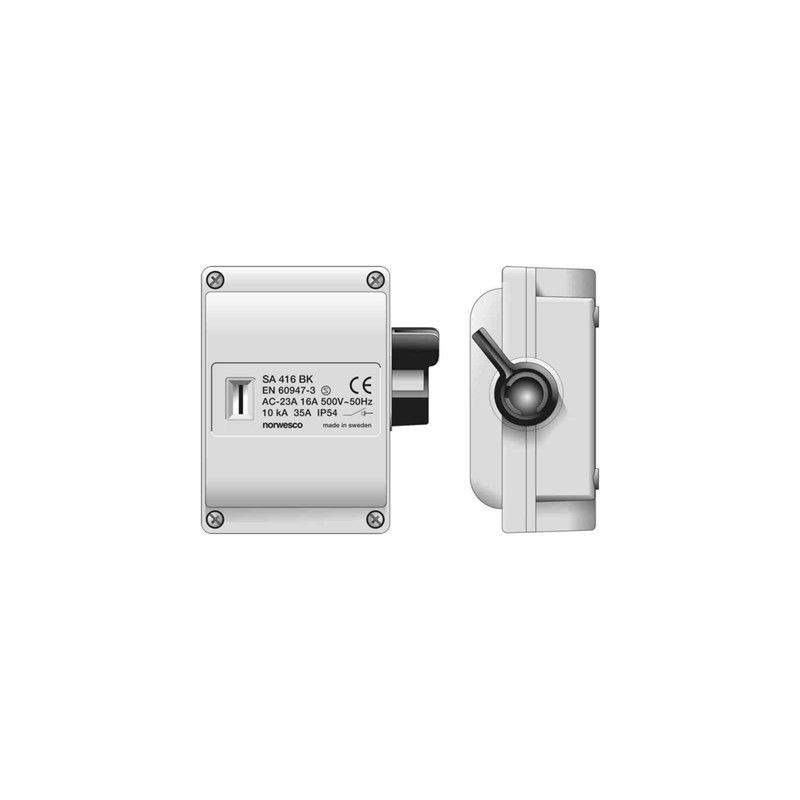 TURVAKYTKIN 3x16A 7.5kW IP54